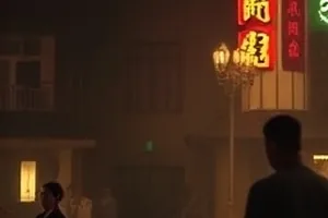 凌晨走廊灯下夜班诊室门牌的医患剧封面